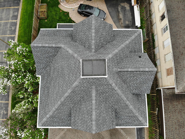Asphalt Roof - Aerial View